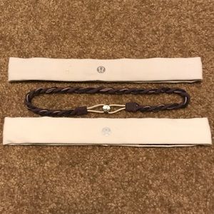 3 Lululemon headbands